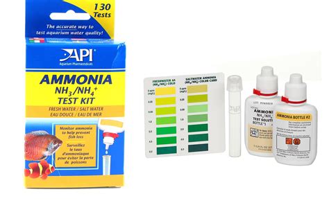 testing for ammonia in water